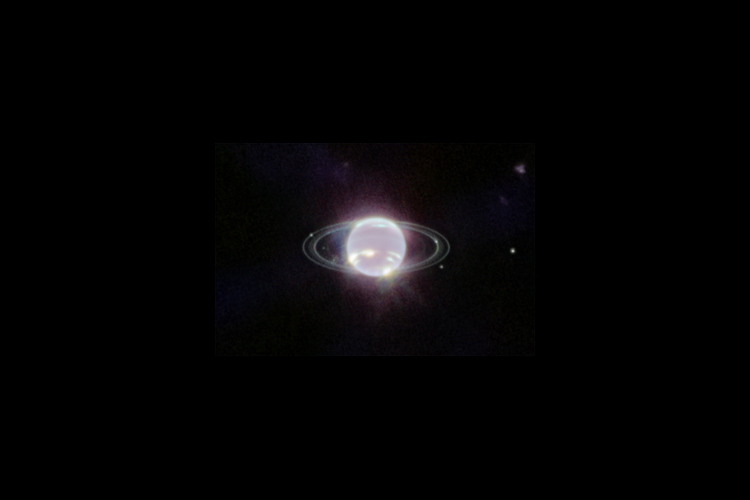 Webb Image ใหม่จับภาพวงแหวนของดาวเนปจูนได้ชัด